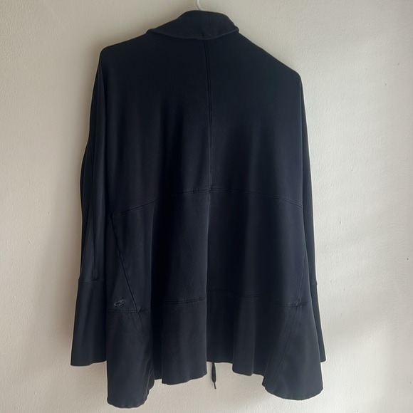 Women’s C9 by Champion Tie Front Athleisure Top - Black - Medium - Picture 2 of 2